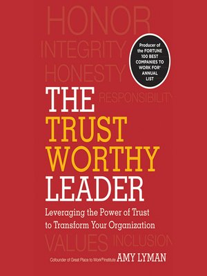 cover image of The Trustworthy Leader